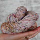 Undyed Yarn - Multi-Coloured Donegal 4 ply- 100gm