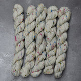 Undyed Yarn - Multi-Coloured Donegal 4 ply- 100gm