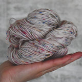 Undyed Yarn - Multi-Coloured Donegal DK - 100gm