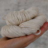 Undyed Yarn - Non SW Angel Aran -Alpaca, Silk, Cashmere - 100gm
