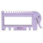 KnitPro Needle & Crochet View Sizer with Yarn Cutter