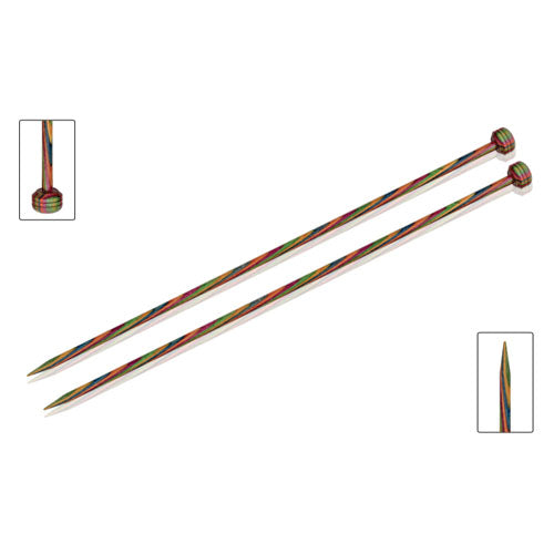 KnitPro Symfonie Straight Needles – 25cm