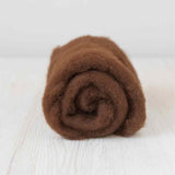 DHG 100gm Batt - 100% NZ Wool -  A blend of New Zealand carded wools (27 microns)