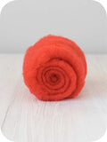 DHG 100gm Batt - 100% NZ Wool -  A blend of New Zealand carded wools (27 microns)