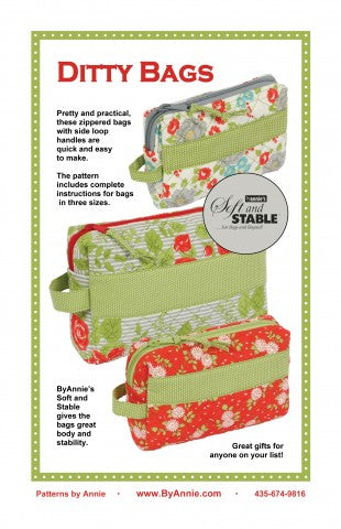 Ditty  Bags - Patterns by Annie