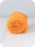 DHG 100gm Batt - 100% NZ Wool -  A blend of New Zealand carded wools (27 microns)
