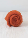 DHG 100gm Batt - 100% NZ Wool -  A blend of New Zealand carded wools (27 microns)