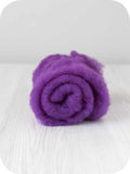 DHG 100gm Batt - 100% NZ Wool -  A blend of New Zealand carded wools (27 microns)
