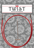 ChiaoGoo TWIST™ Red Cables 22" (55 cm)