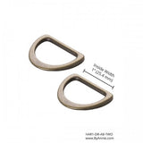 1" - D-Ring, Flat - 2 pack - byAnnie.com