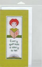 Clearance - Cross Stitch Bookmark - Cherry Parker