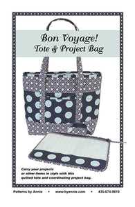 Bon Voyage - Tote & Project Bag - Patterns by Annie