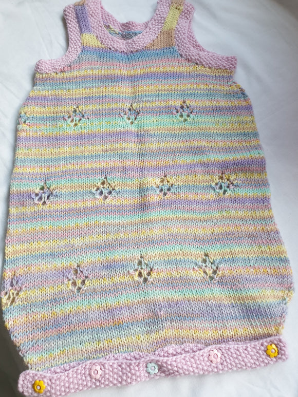 Hand Knitted Baby Sleepsack - 100% Merino