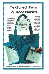 Clearance - Texture Tote & Accessories - Patterns by Annie