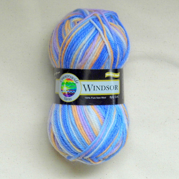 Windsor Print 8 ply DK Wool 50g